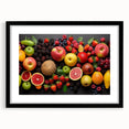 Vibrant Fruit Medley - Modern Kitchen Wall Art for Fresh Decor