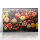 Vibrant Fruit Medley - Modern Kitchen Wall Art for Fresh Decor