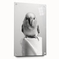 Bathroom Wall Art - Charming Bird with Toilet Paper