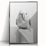 Bathroom Wall Art - Charming Bird with Toilet Paper