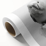 Bathroom Wall Art - Charming Bird with Toilet Paper