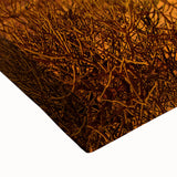 Large art of a Madagascar landscape in black and white on stretched canvas, suitable for bedroom wall decor.