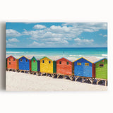 Large black and white acrylic print of an African savannah scene, ideal for kitchen wall art or bedroom decor.