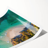 Extra large rolled print featuring line art flowers in monochrome, ideal for large living room wall art.