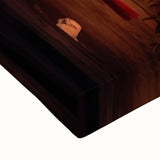 Large art of Shanghai skyline in black and white on stretched canvas, suitable for bedroom wall decor.