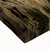 Black and white landscape painting of Tibetan scenery on large stretched canvas, suitable for bedroom decor.