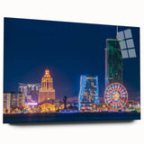 Large abstract wall art of Asian scenery in muted earth tones on acrylic glass, suitable for bedroom or dining room decor.