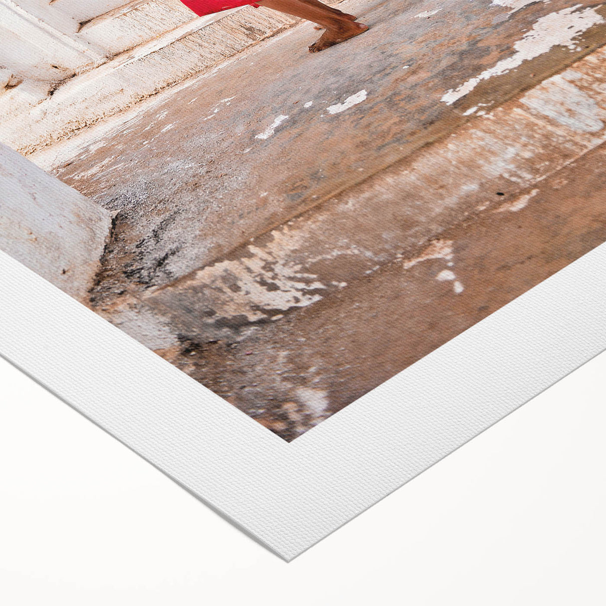 Art deco poster featuring a serene Myanmar landscape in muted earth tones on rolled canvas, suitable for dining room decor.