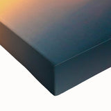 Large art of a black and white landscape painting of the Philippines on stretched canvas, ideal for bedroom wall decor.