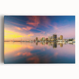 Black and white photograph of a serene Philippine landscape on large stretched canvas, ideal for kitchen wall art.