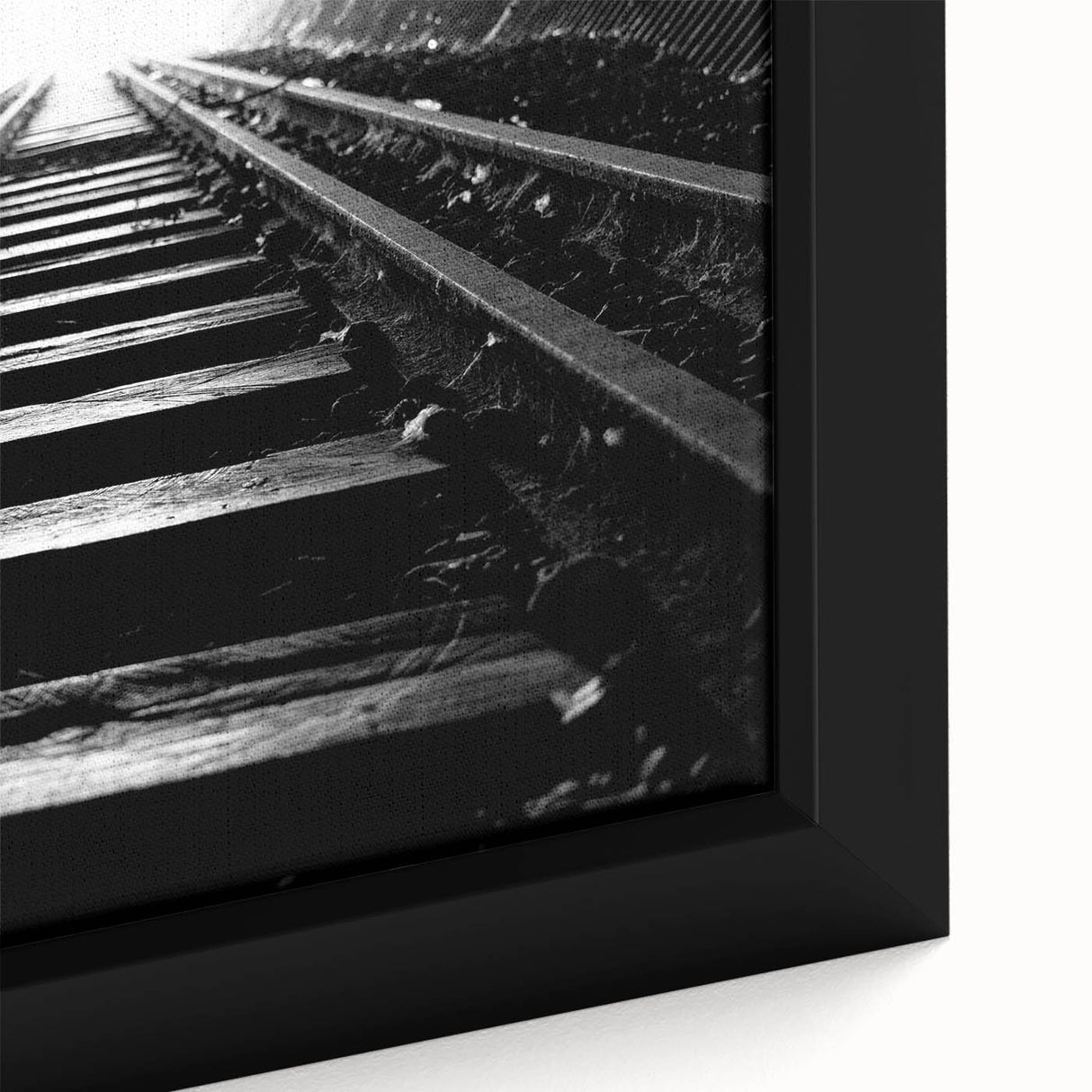 Extra large black wall art featuring a textured depiction of Adelaide scenery on framed canvas, with colorful accents.