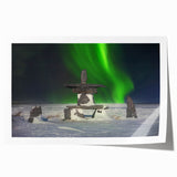 Extra large rolled print of a Manitoba, Canada scenery with vivid floral elements, ideal for art wall dining room.