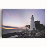 Black and white stretched canvas of Nova Scotia scenery, ideal for kitchen wall art.