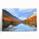 Black and white photograph of Quebec scenery on large stretched canvas, suitable for kitchen wall art.