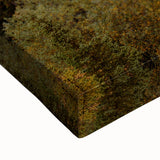 Black and white landscape art painting of Yukon scenery on stretched canvas, ideal for bedroom wall art.