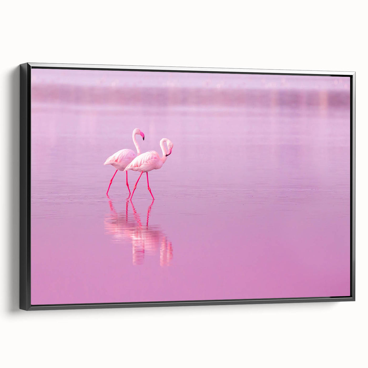 Black and white framed canvas featuring a vintage-style landscape of Aruba, ideal for bedroom wall decor.