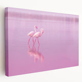 Caribbean Aruba landscape on stretched canvas, featuring vibrant blue and green shades, ideal for kitchen wall art.