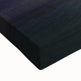 Black and white landscape art painting of Caribbean Martinique on stretched canvas, suitable for bedroom wall art.