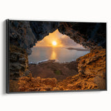 Black and white framed canvas of a vintage Puerto Rican landscape, ideal for bedroom wall art.