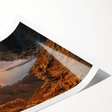 Extra large wall art featuring line art flowers in soft pastel shades on a rolled canvas, ideal for large living room decor.