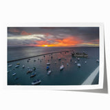 Extra large rolled print of a Salvadoran landscape with vibrant green hues, ideal for art wall dining room.