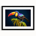 Extra large framed abstract art print featuring vibrant, colorful textures, ideal for living room decor.