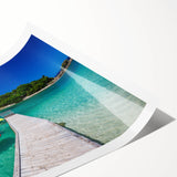 Extra large rolled print of line art flowers in monochrome, ideal for large living room wall art.