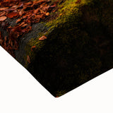 Large art featuring a black and white landscape of Bulgarian scenery on stretched canvas, ideal for bedroom wall decor.