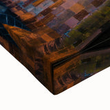 Black and white landscape art painting of Prague on stretched canvas, suitable for bedroom wall decor.