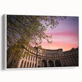 Vintage poster art of Bath, England on framed canvas, featuring colorful art in extra large size.