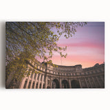 Black and white stretched canvas of Bath, England scenery, ideal for kitchen wall art or bedroom ambiance.