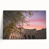 Black and white photograph of Bath, England on stretched canvas, ideal for kitchen wall art.