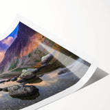 Extra large wall art featuring line art flowers in muted earth tones on rolled canvas.