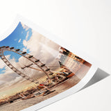 Extra large wall art featuring line art flowers in black on white, rolled print, ideal for large living room decor.