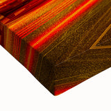 Black and white landscape art painting of Oxford on large stretched canvas, suitable for bedroom decor.