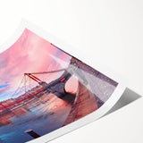 Extra large wall art featuring line art flowers in muted earth tones on a rolled print, ideal for large living room decor.