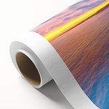 Art Deco poster of Nice, France scenery in pastel colors on rolled canvas, ideal for nursery wall art.