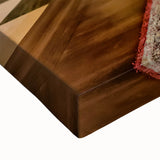 Large art of the Versailles landscape in black and white on stretched canvas, ideal for bedroom wall decor.