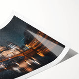 Extra large wall art featuring line art flowers in pastel shades on a rolled canvas, ideal for large living room decor.