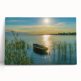 Large black and white stretched canvas of a European cityscape, ideal for kitchen wall art.