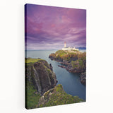 Rolling green hills of Ireland on large stretched canvas, perfect for kitchen wall art.