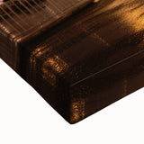 Black and white landscape art painting of the Colosseum on stretched canvas, ideal for bedroom wall art.