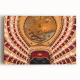 Black and white stretched canvas of Naples, Italy scenery, ideal for kitchen wall art or bedroom ambiance.