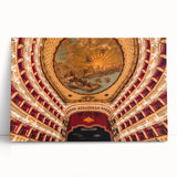 Black and white stretched canvas featuring a panoramic view of Naples, ideal for kitchen wall art.