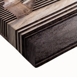 Black and white landscape art painting of Rome on large stretched canvas, ideal for bedroom wall decor.