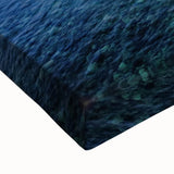 Black and white landscape art painting of a Sicilian scenery on stretched canvas, ideal for bedroom wall art.