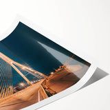 Extra large wall art featuring line art flowers in muted earth tones on a rolled canvas, ideal for large living room decor.