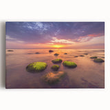 Black and white photo of a European cityscape on stretched canvas, suited for kitchen wall art or bedroom decor.