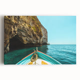 Black and white photograph of a European cityscape on stretched canvas, ideal for kitchen wall art or bedroom ambiance.