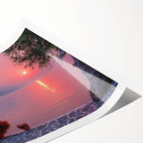 Extra large wall art of line art flowers in muted earth tones on a rolled canvas, ideal for large living room decor.